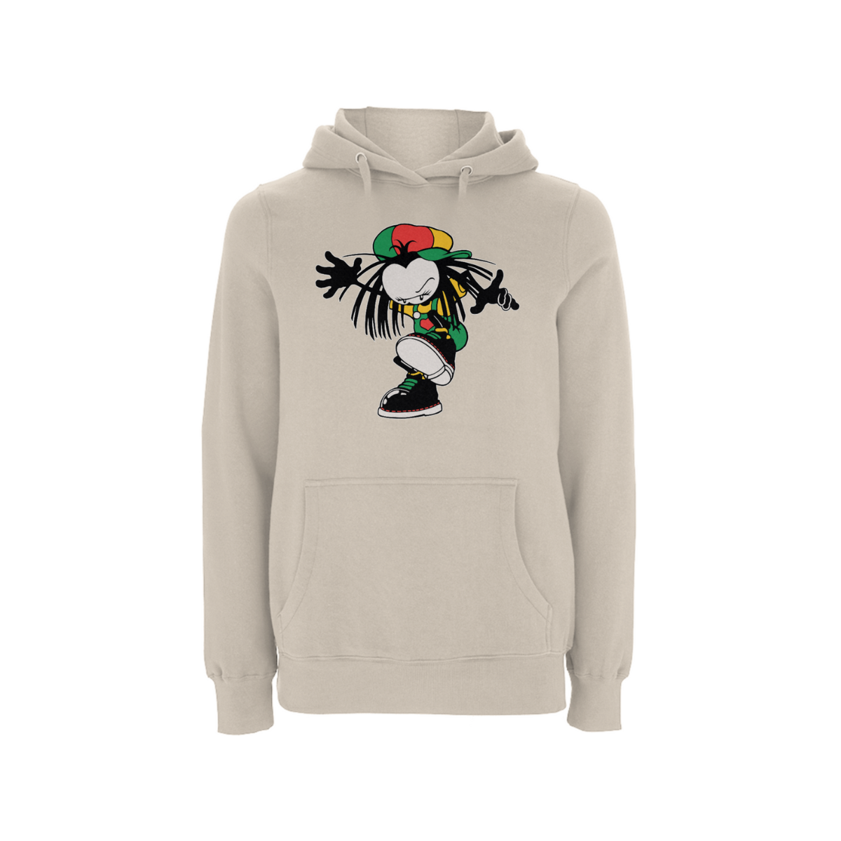 Sista Stamp Front Print Hood - Dready Original