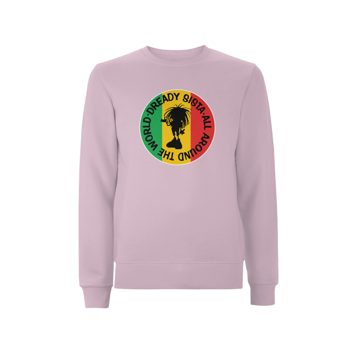 Sista Global Front Print Sweathshirt - Dready Original