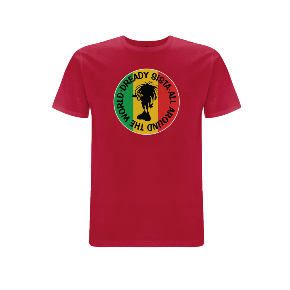 Sista Global Front Print T-shirt - Dready Original
