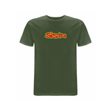 Sista Large logo front print t-shirt - Dready Original