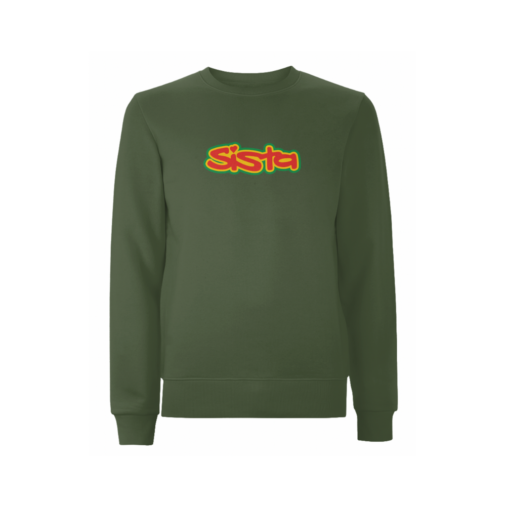 SISTA Large Front Logo Sweatshirt - Dready Original