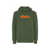Sista Large Logo Front Print Hood - Dready Original