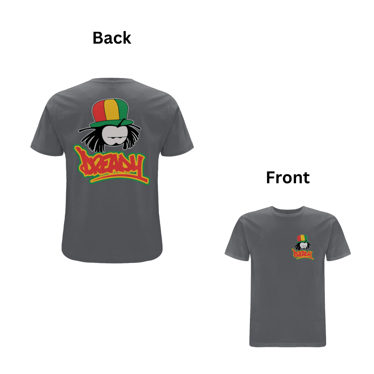 Dready Classic front and back print t-shirt - Dready Original