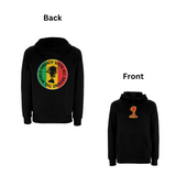 Global Sista front & Back Print Hoodie - Dready Original