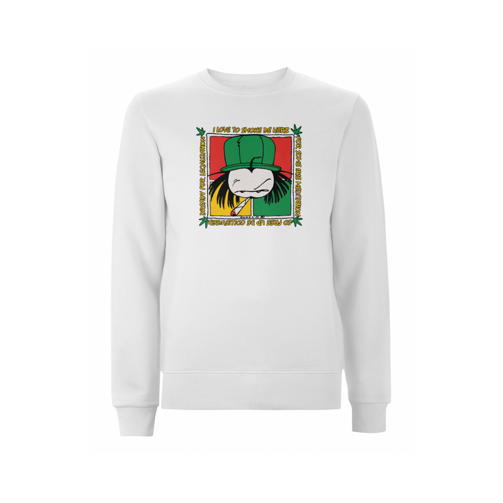 Dready 'Free de herb' sweatshirt - Dready Original