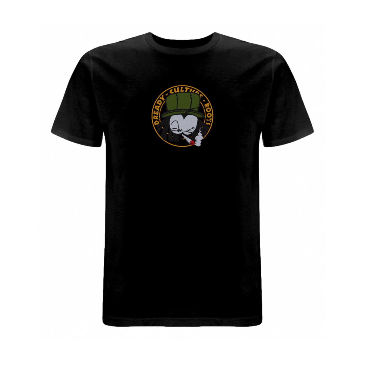 Dready Embroidered Old Skool T-Shirt - Dready Original