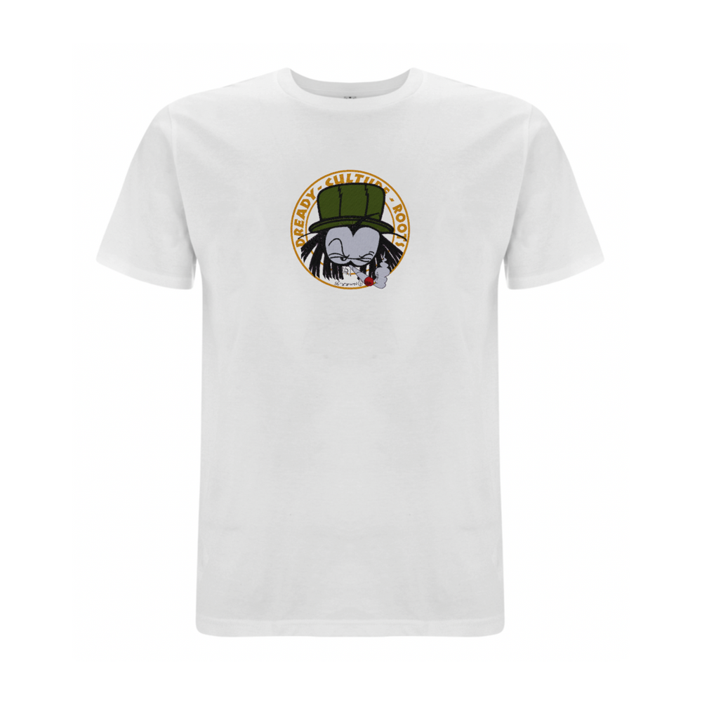 Dready Embroidered Old Skool T-Shirt - Dready Original