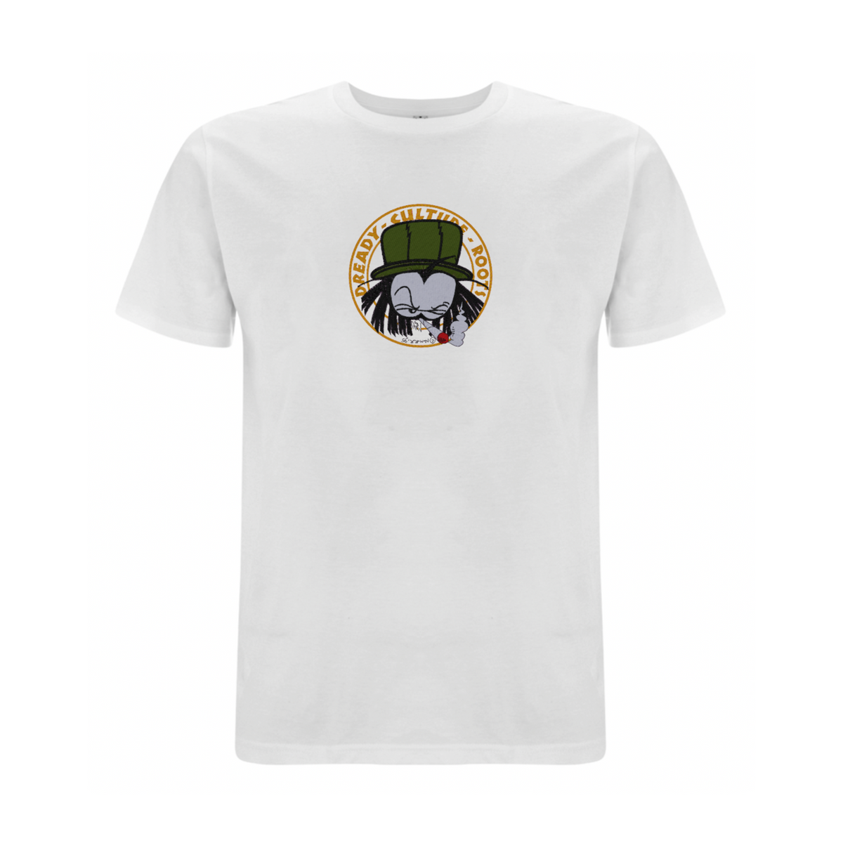 Dready Embroidered Old Skool T-Shirt - Dready Original