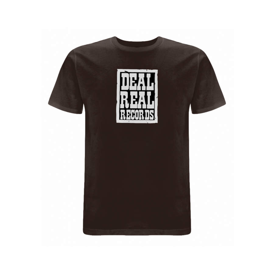 Handspun Records Deal Real Front Print T-Shirt - Dready Original
