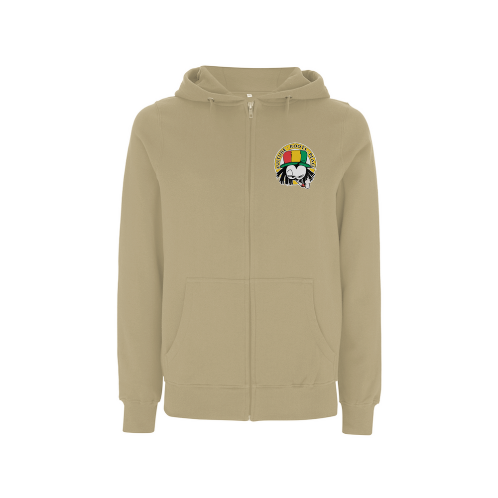 Dready 90s Crest Small Logo Zip Hood - Dready Original