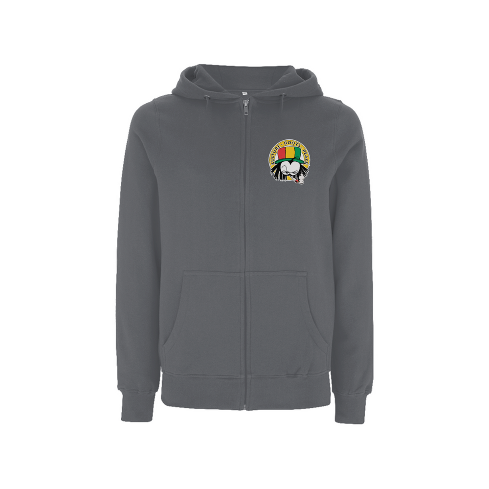 Dready 90s Crest Small Logo Zip Hood - Dready Original