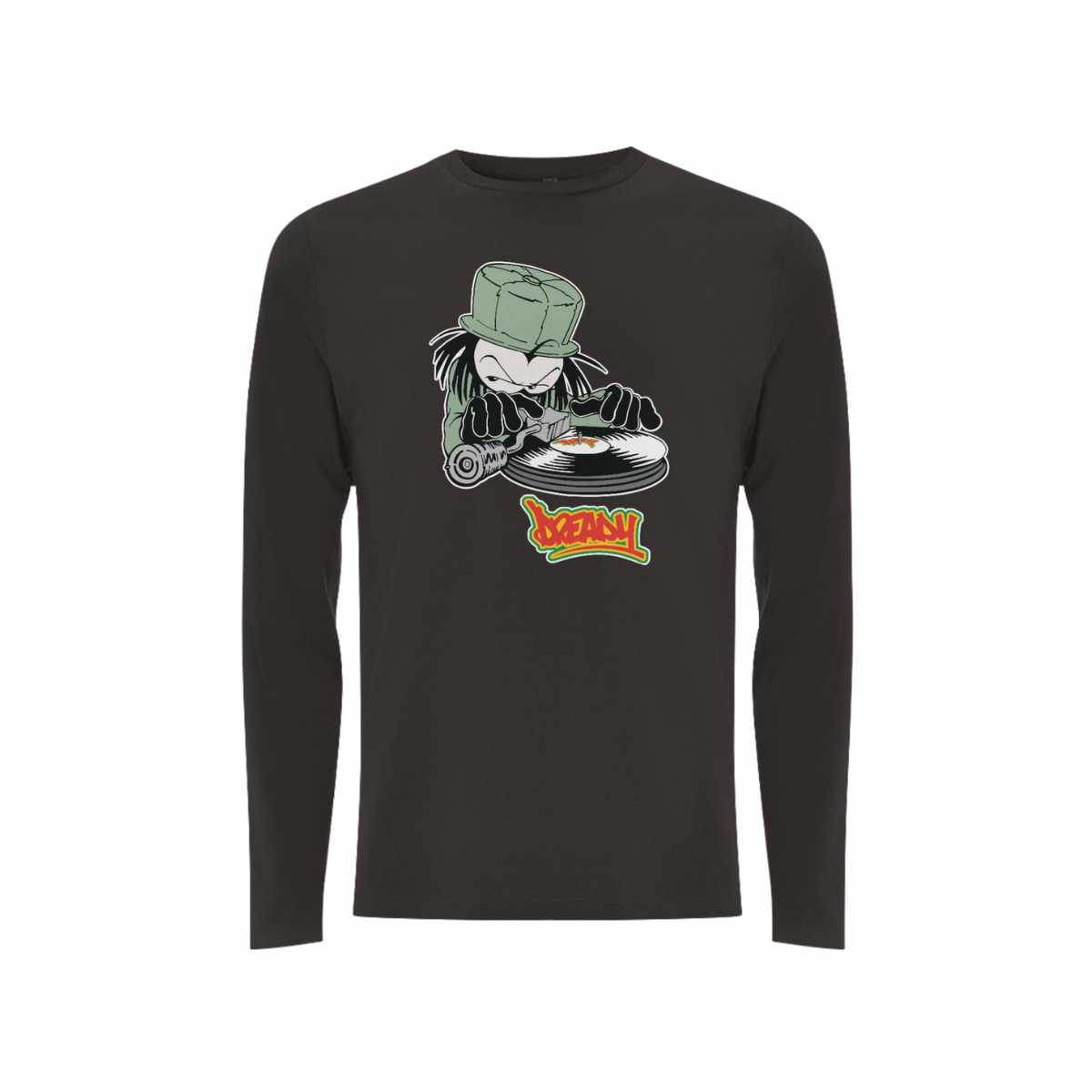 DJ DREADY Front Print Long Sleeve - Dready Original