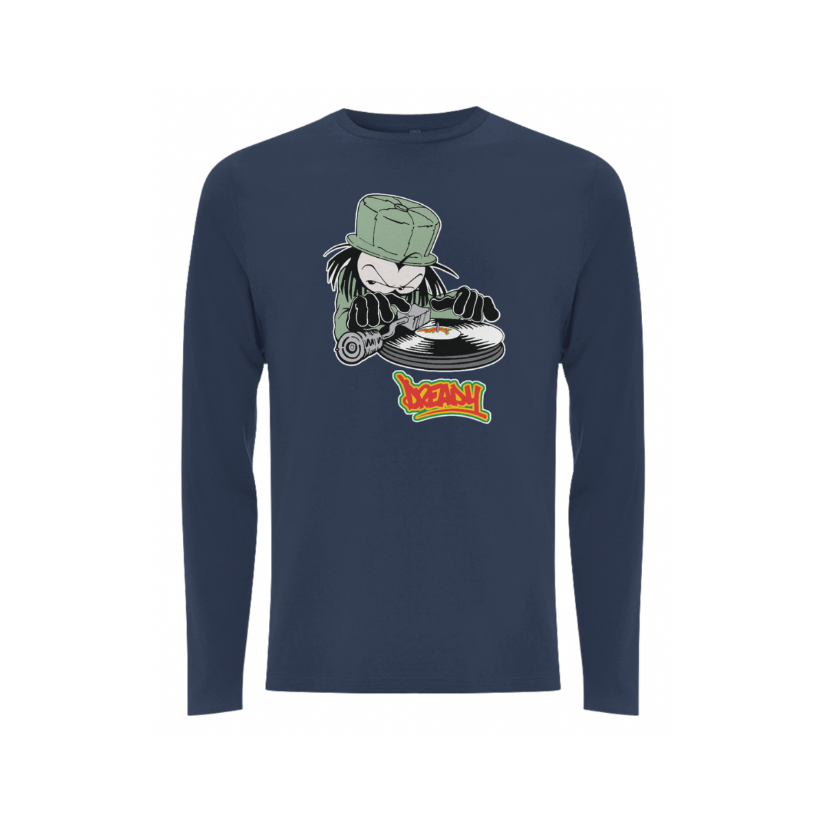 DJ DREADY Front Print Long Sleeve - Dready Original