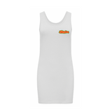 Sista Wear it your Way- Front logo - Extra Long stretch tank top dress - Dready Original