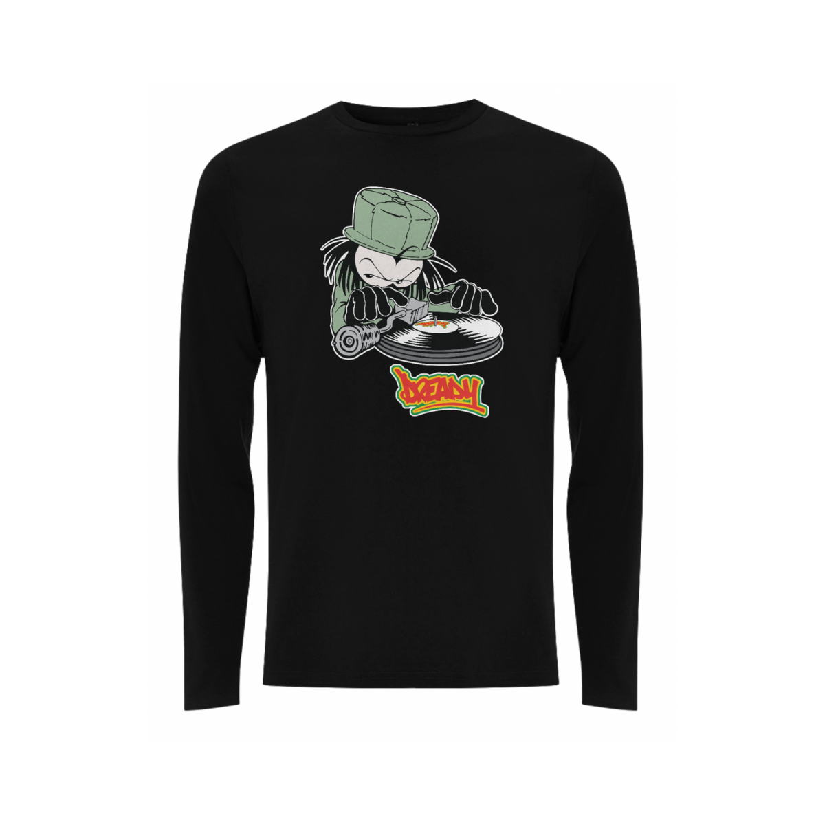 DJ DREADY Front Print Long Sleeve - Dready Original