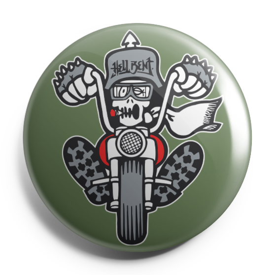 BTKA Sleazy Rider Back Logo - Dready Original